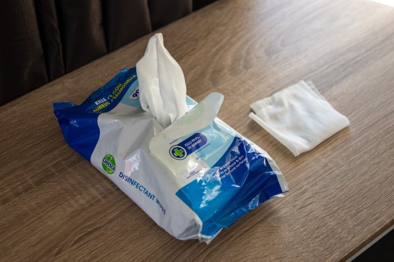 disinfection tissue